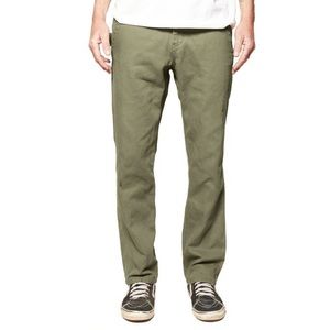 Vissla Creators Eco Work Pant 36 Dark Olive NWT